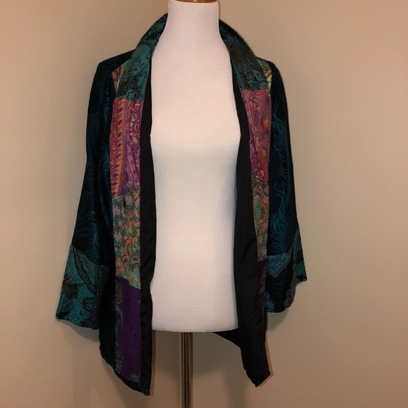 Soft Surroundings Topper, Size -Small(?Med)EUC,Made in- India - Picture 4 of 6